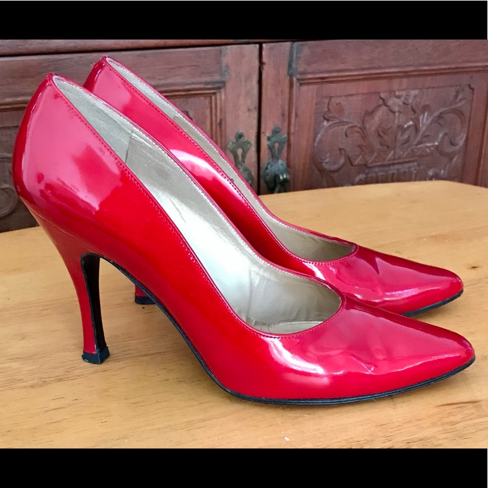Stuart Weitzman Patent Leather Pumps